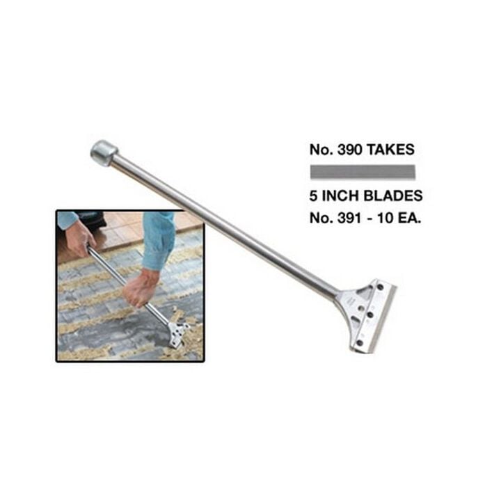 Crain 18 in Length x 5 in Width Steel Inertial Hand Scraper, large image number 3
