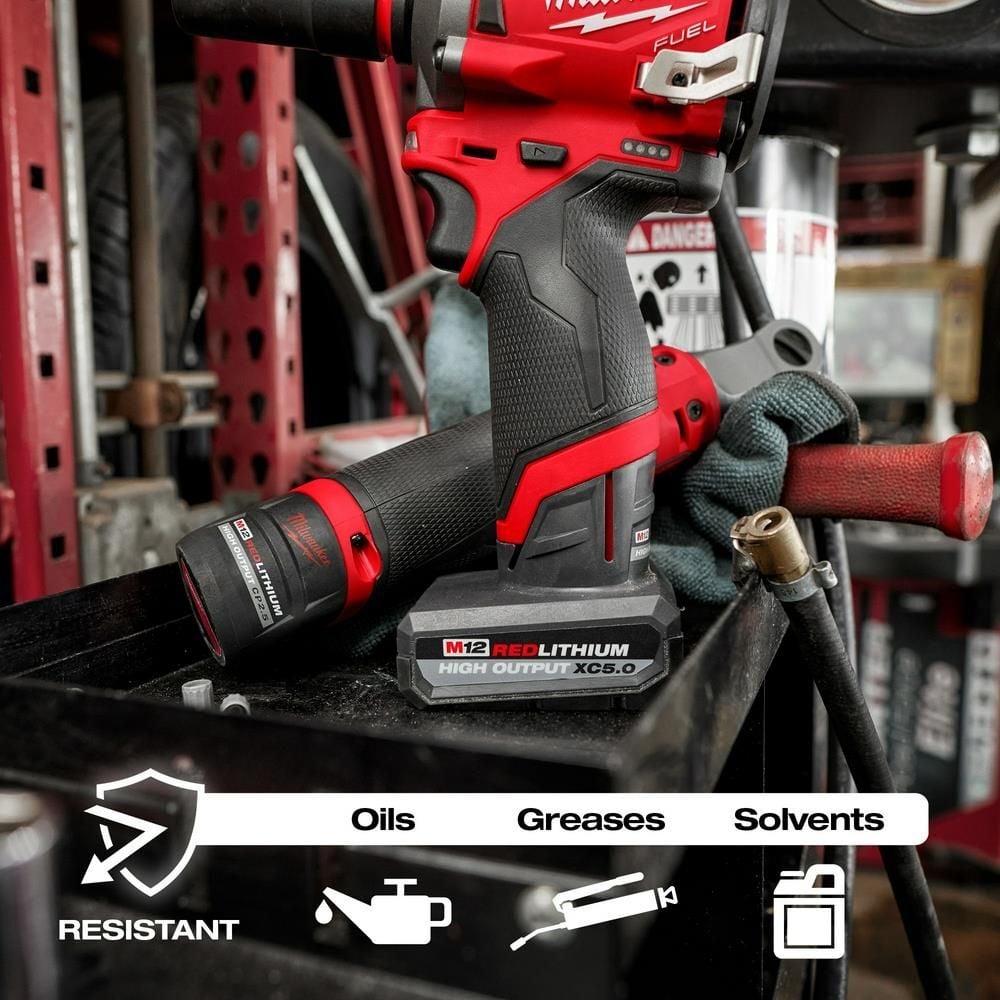 Milwaukee M12 REDLITHIUM XC 12V 5Ah Lithium Ion Power Tool Battery Pack, large image number 9