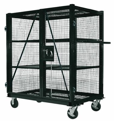 Southwire Caged Security Cart Knock Down Stor Mac 60in 1500lb Capacity