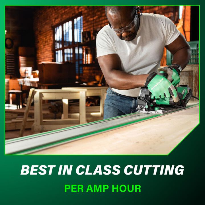 Metabo HPT 36V MultiVolt Cordless 6-1/2 Inch Track Saw Kit, large image number 5
