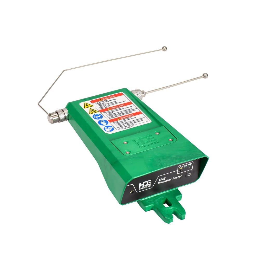 Greenlee 10kVDC Li-Ion Insulator Tester Kit, large image number 1