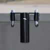 Erickson Mfg Steel Truck Bed Flag Pole Holder, Black Powder-Coated, No-Drill Clamp-On Mount, small image number 5