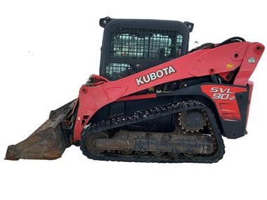 Kubota SVL90-2HFC Tracked Skid Steer Loader, Used - 2012
