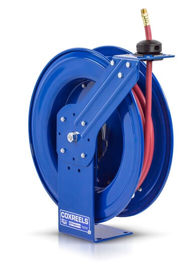 Coxreels 3/8 in x 50 ft Heavy Duty Spring Driven Hose Reel 300 PSI