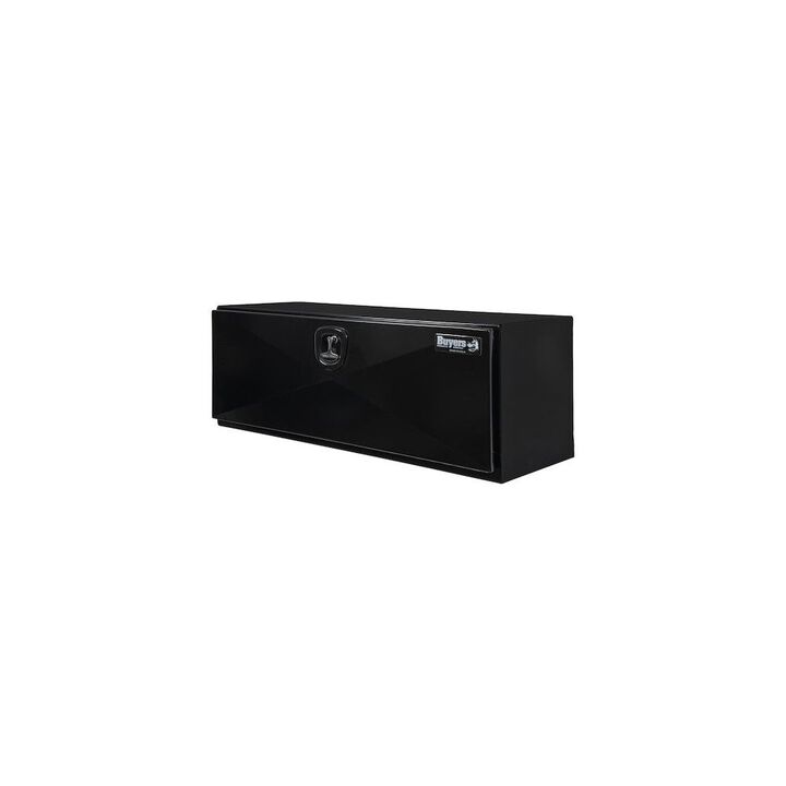 Buyers Products Company 18x18x48 Inch Pro Series Black Steel Underbody Truck Box, large image number 1