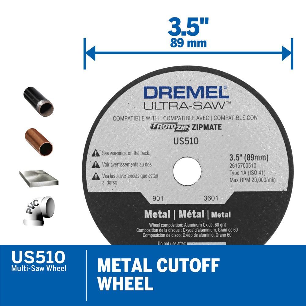 Dremel 3.5 In. Metal Cutting Wheel, large image number 2