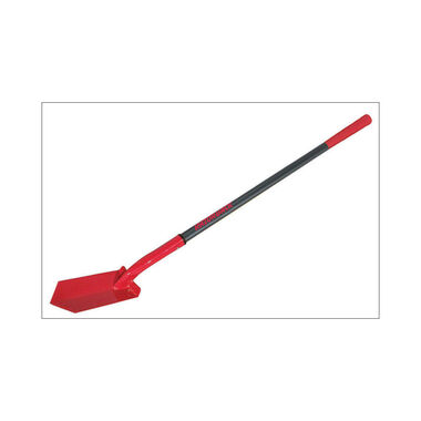 True Temper Razor-Back Trenching Trenching Shovel with Fiberglass Handle