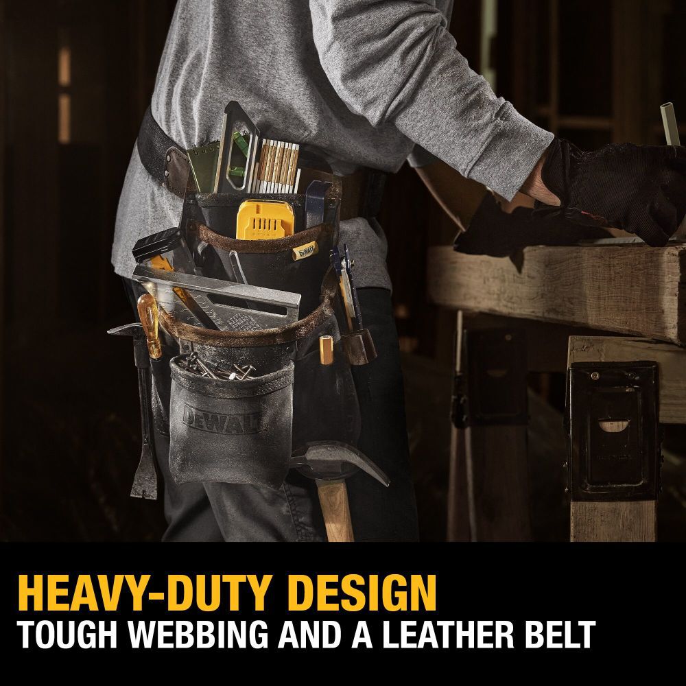 Dewalt tool belt 2025 pouch