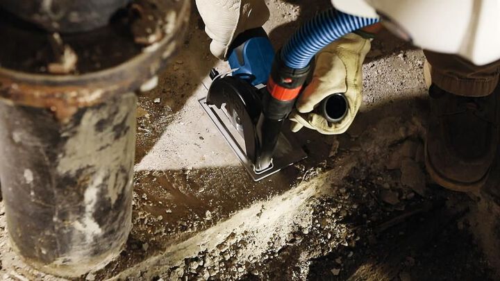 Bosch PROFACTOR 18V Spitfire 5  6in Angle Grinder with Paddle Switch (Bare Tool), large image number 3