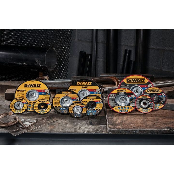 DEWALT 7 x 1/4 x 5/8-in to 11Depressed Center Metal Grinding Wheel, large image number 9