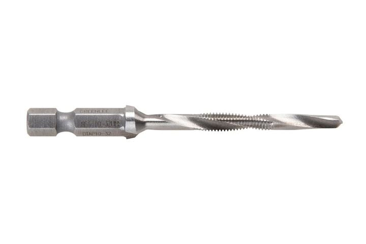 Greenlee #10 32 TPI NF High Speed Steel Split Point Drill/Tap Bit