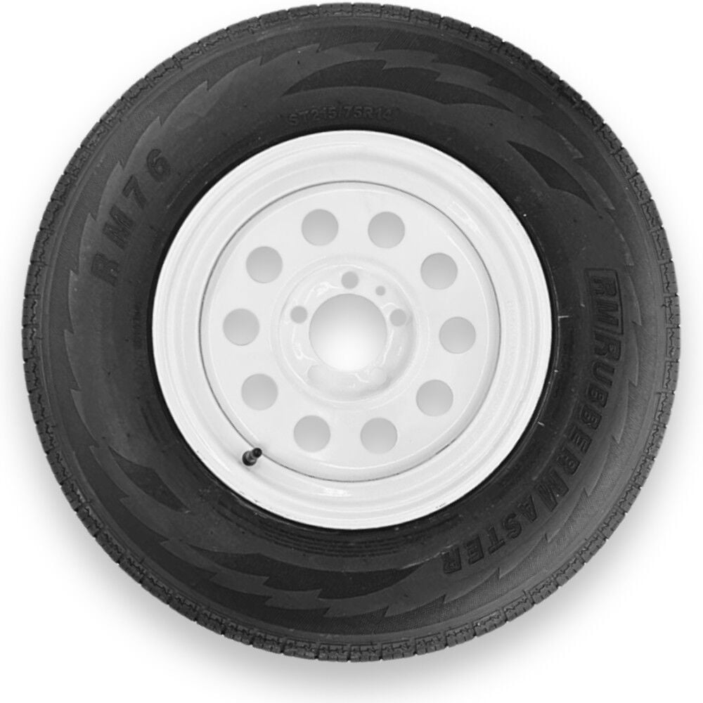 Rubbermaster Tire ST215/75R14 6P TL & MTD 14 x 6 5 on 4.5 MODULAR – 599535