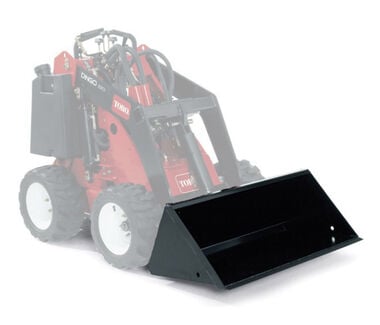 Toro Dingo 4.3 Cubic Foot Standard Bucket Attachment, large image number 0