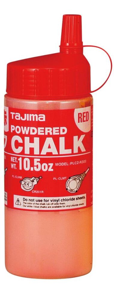 Tajima CHALK-RITE Ultra Fine Chalk 10.5 oz. Red, large image number 0