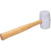 Vaughan RM2W 20 Oz 2-1/4 Inch Solid Gray Rubber Mallet, small image number 3