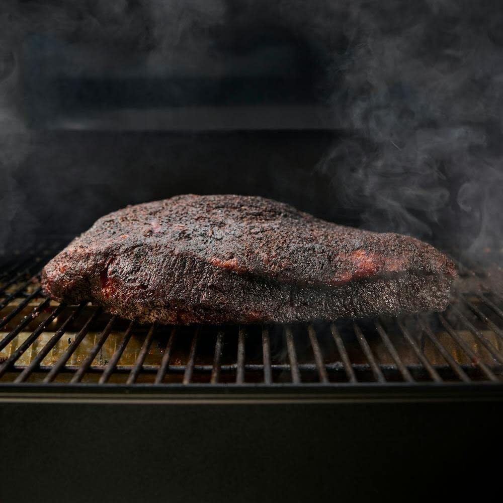 Weber Smoque XL 34 Inch Wood Fired Pellet Smoker, Black, large image number 3