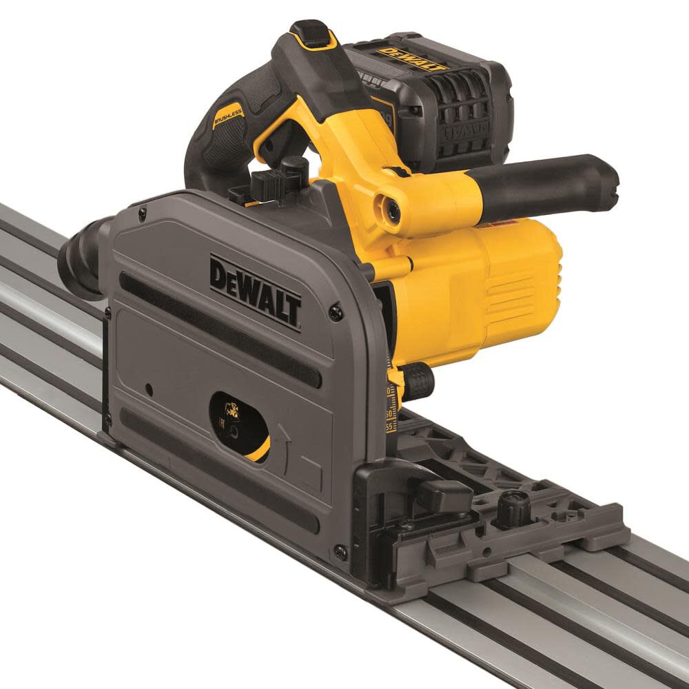 DEWALT 60V MAX 6-1/2in Cordless TrackSaw Kit, large image number 2