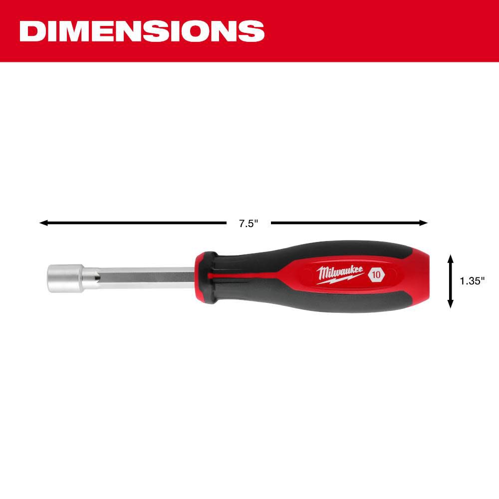 Milwaukee 8mm HollowCore Nut Driver, large image number 4