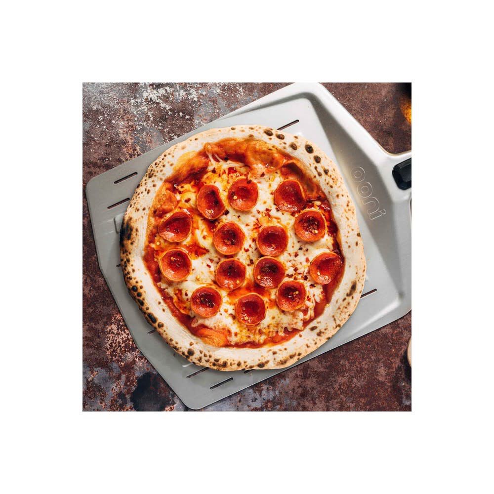 Ooni Perforated Pizza Peel 27.5in x 14in Aluminum, large image number 4