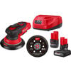 Milwaukee M12 FUEL 6 Inch Random Orbital Sander Kit, 3/32 Inch, small image number 1