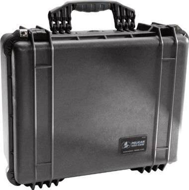 Pelican 1550 Black Hard Case 18.43In x 14.00In x 7.62In ID, large image number 1