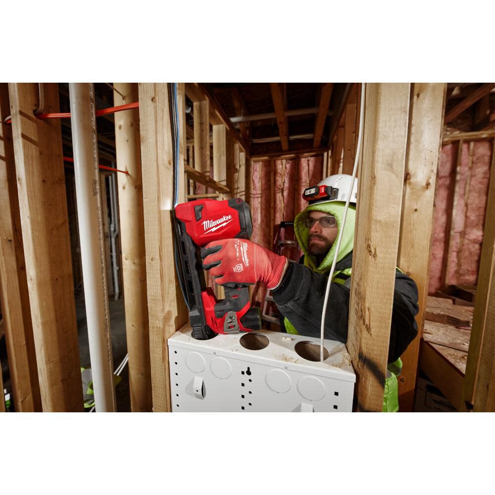 Milwaukee cordless cable new arrivals stapler