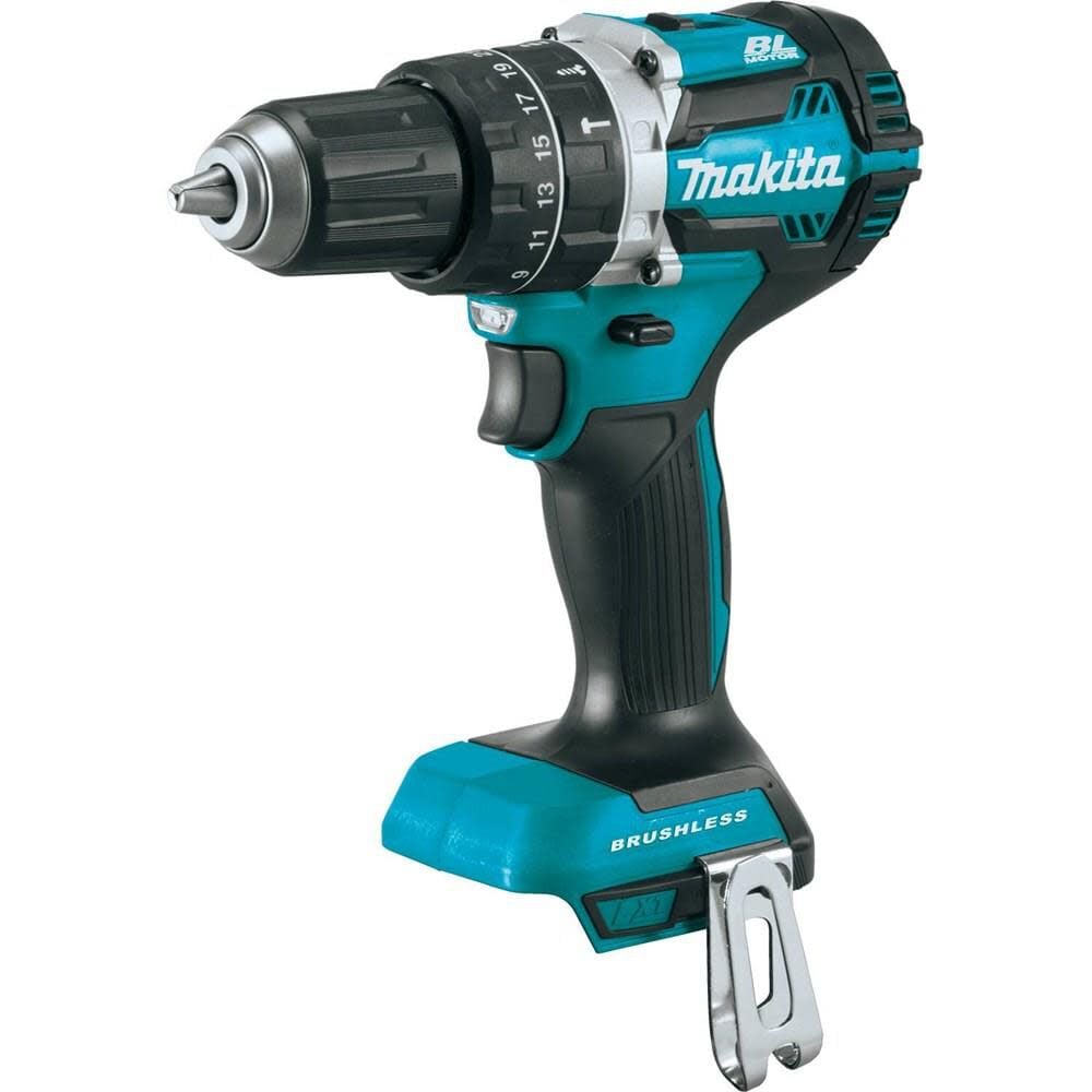 Makita 18V LXT Hammer Drill 1/2in Brushless (Bare Tool) – XPH12Z