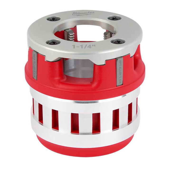 Milwaukee 1 1/4inch ALLOY NPT Forged Aluminum Die Head, large image number 0