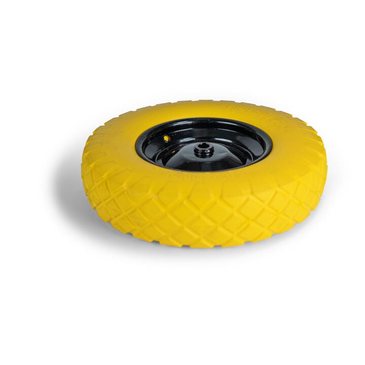Chore Warrior 15 in Yellow Wheel & Tire Assembly, large image number 1