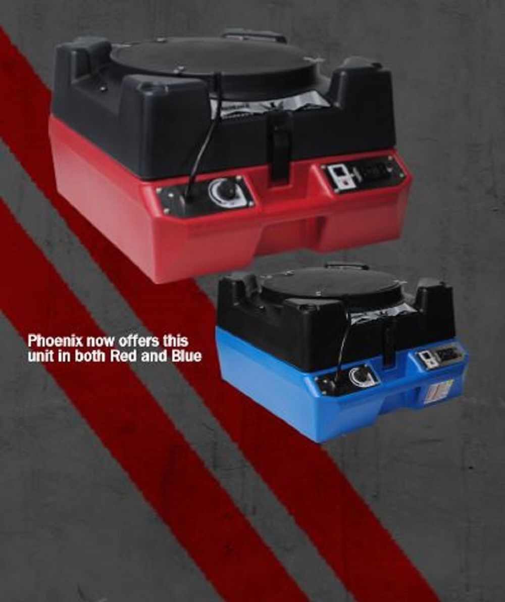 Phoenix Restoration Equipment Guardian R HEPA System Air Scrubber - Blue, large image number 2