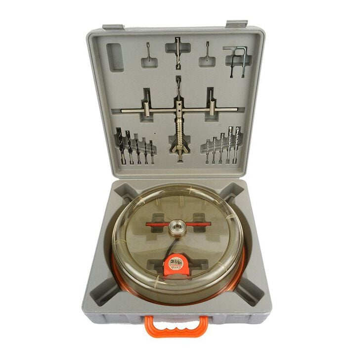 Big Horn 1-1/2 to 11-3/4 Inch Adjustable Hole Saw Kit