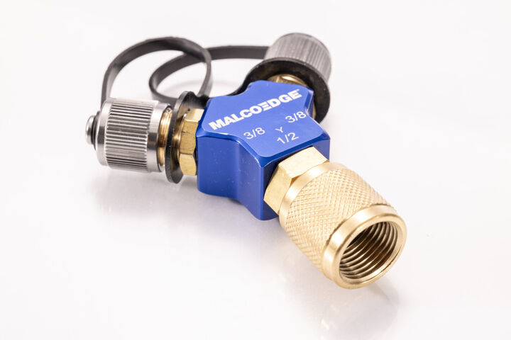Malco Products Hi-Flow Y Branch 1/2 Inch x 3/8 Inch x 3/8 Inch, large image number 4