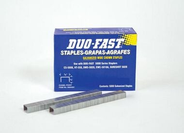 Duo Fast 1/4In Fine Wire Staple (5M)