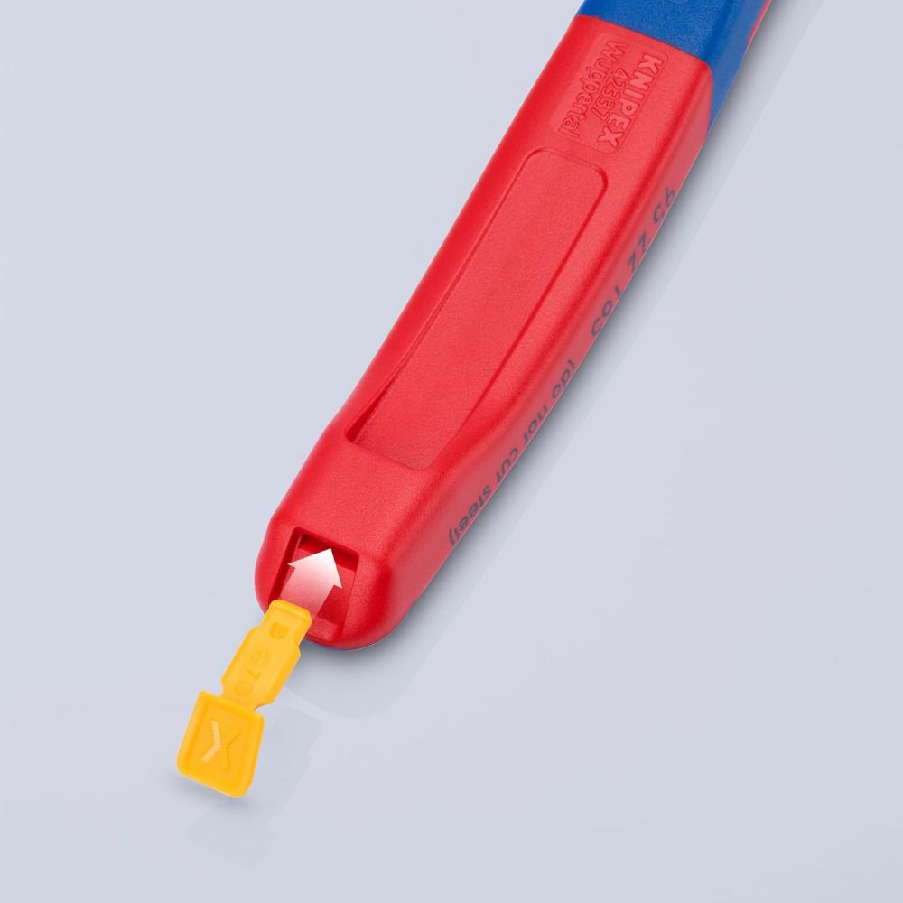 Knipex Red, Blue, Yellow, Light Gray, and Magenta ColorCoded Clips, 10 Pack, large image number 9
