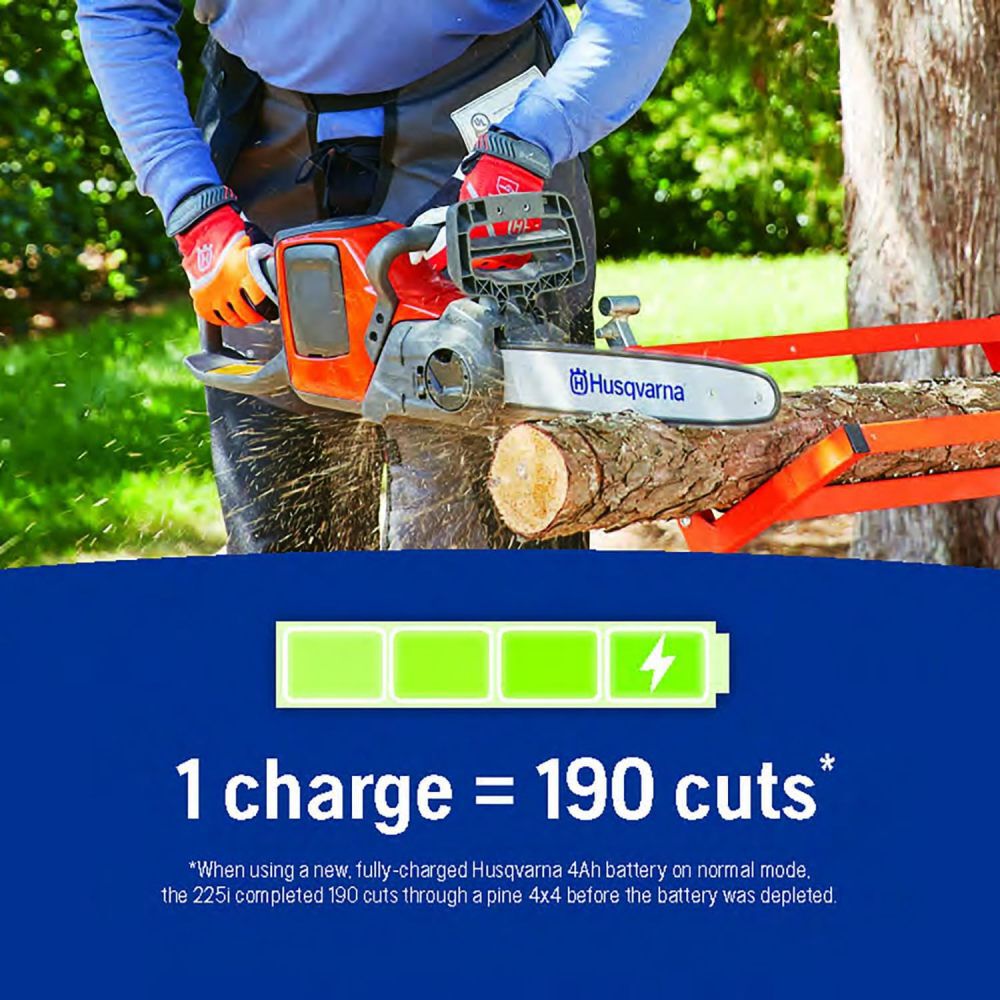 Husqvarna Power Axe 225i 14 Inch 3/8 Inch 36V Battery Chainsaw Kit with Battery, large image number 8