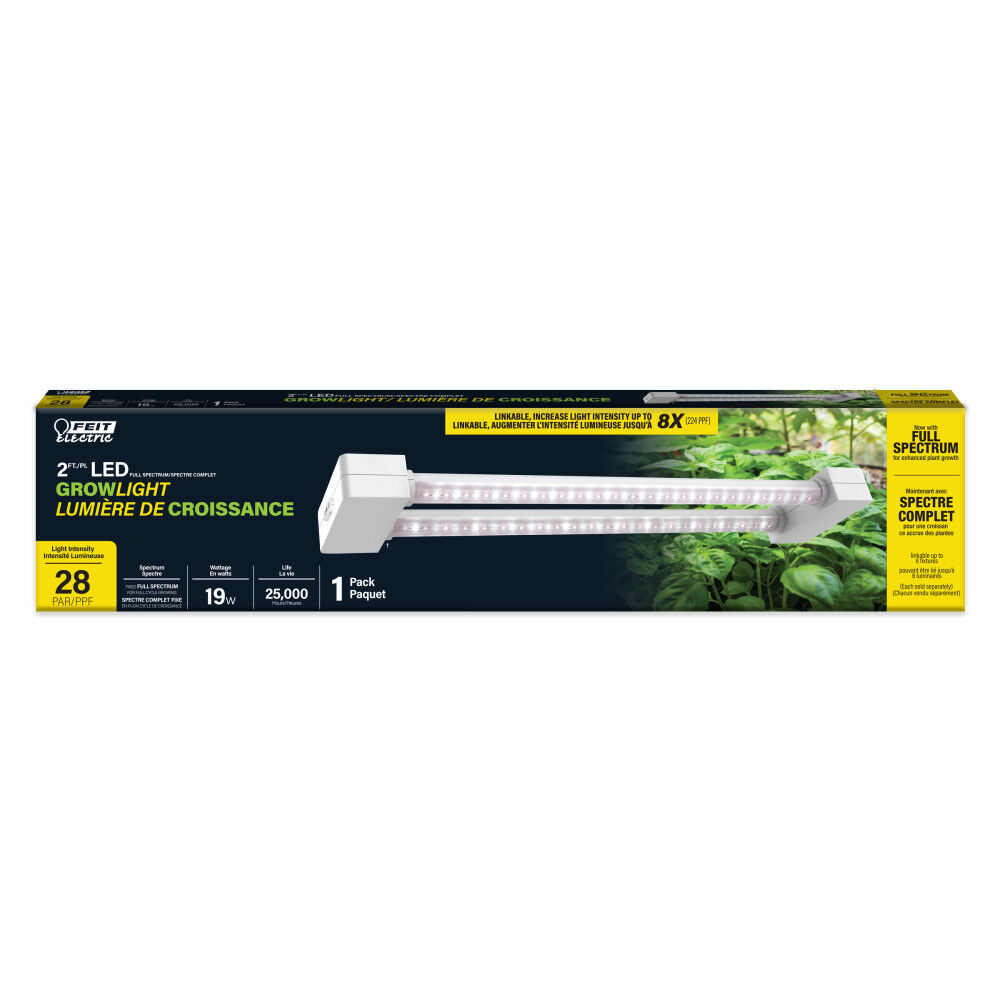 Feit electric dual full led plant grow tube light new arrivals