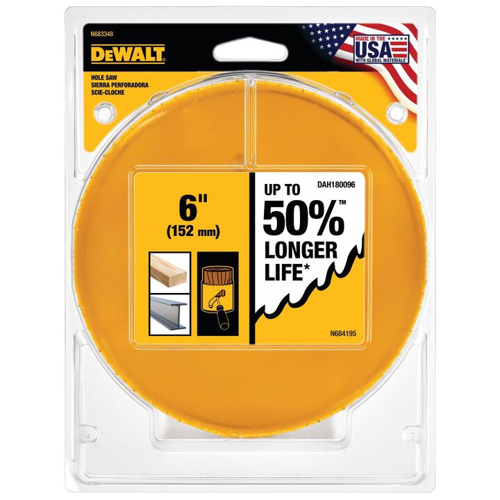 DEWALT 6in Hole Saw, large image number 2