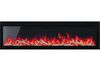 Napoleon Entice 60 Inch Black Single-Sided Wall-Hanging Electric Fireplace, small image number 1
