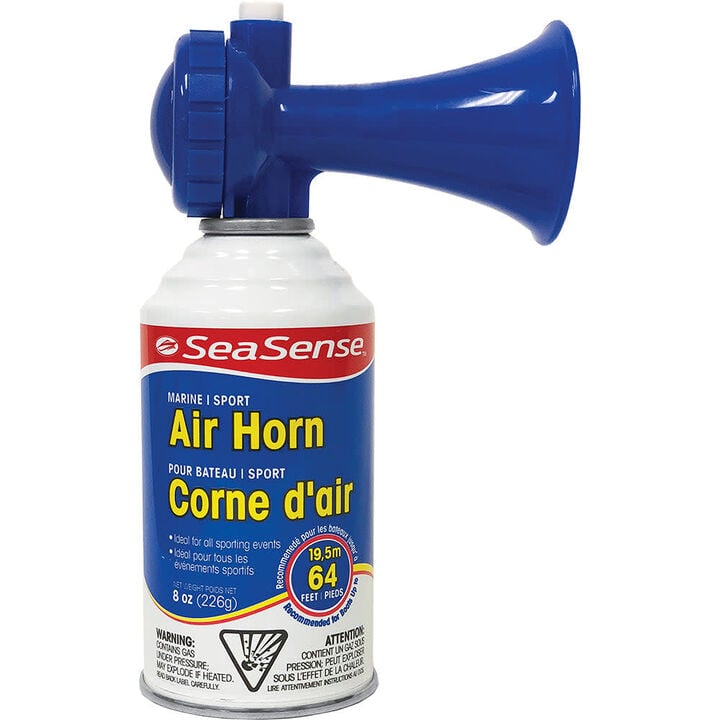 SeaSense Aluminum 8 Oz 127 dB Air Horn