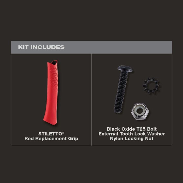 Stiletto Red Replacement Grip, large image number 1