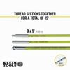 Klein Tools 15 ft Mid Flex Glow Rod, small image number 3