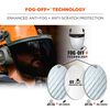 Ergodyne Smoke Face Shield Replacement for Cap-Style Hard Hat & Safety Helmet, small image number 4