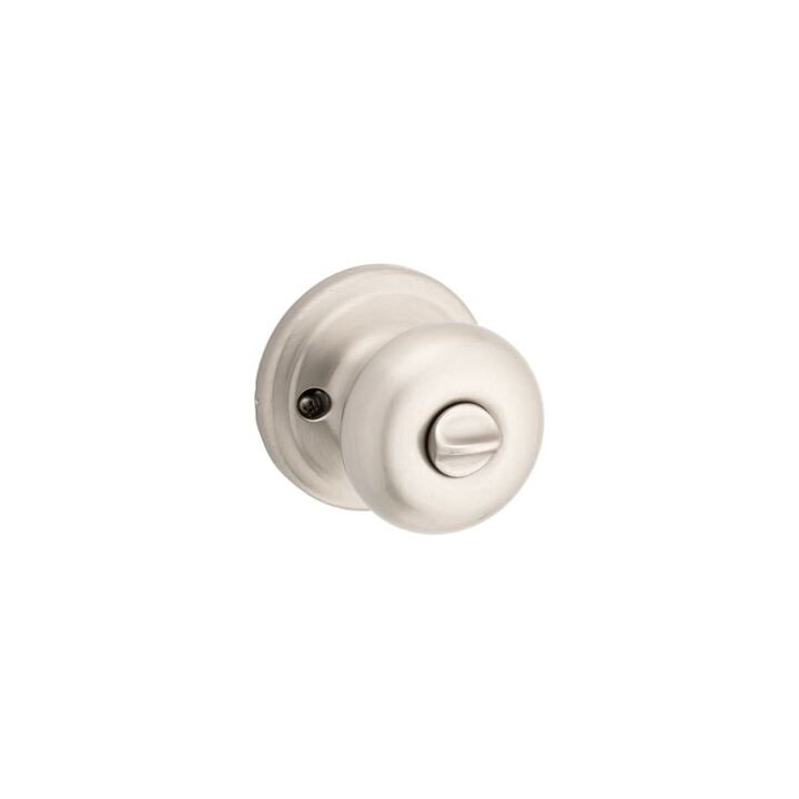 Kwikset Satin Nickel Signature Series Keyed Entry Juno Door Knob, large image number 2