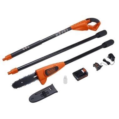 Black and Decker 20V Lithium Ion 8in Cordless Electric Pole Saw