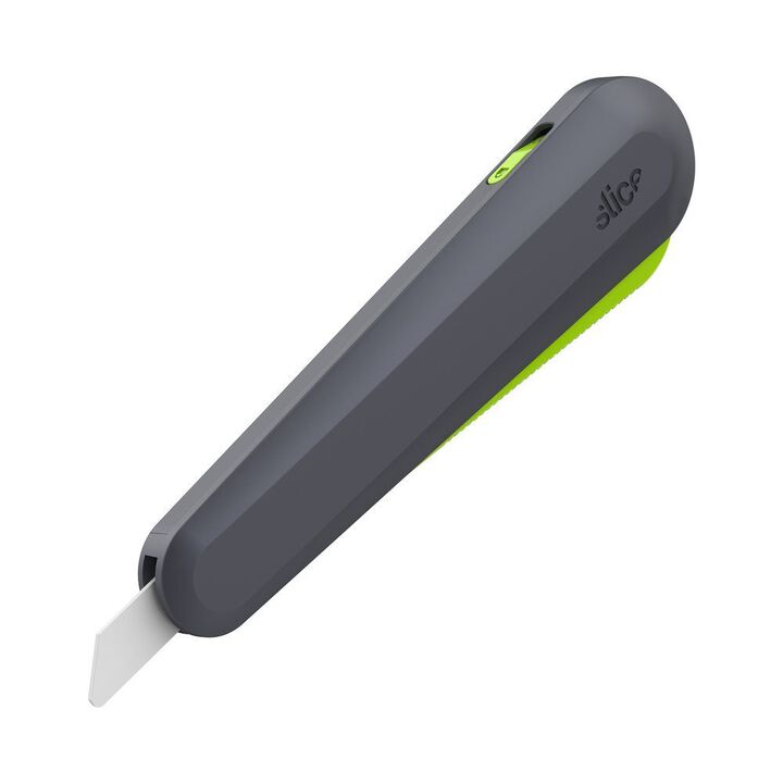 Slice Squeeze Trigger Knife Auto Retractable Nylon Handle, large image number 3