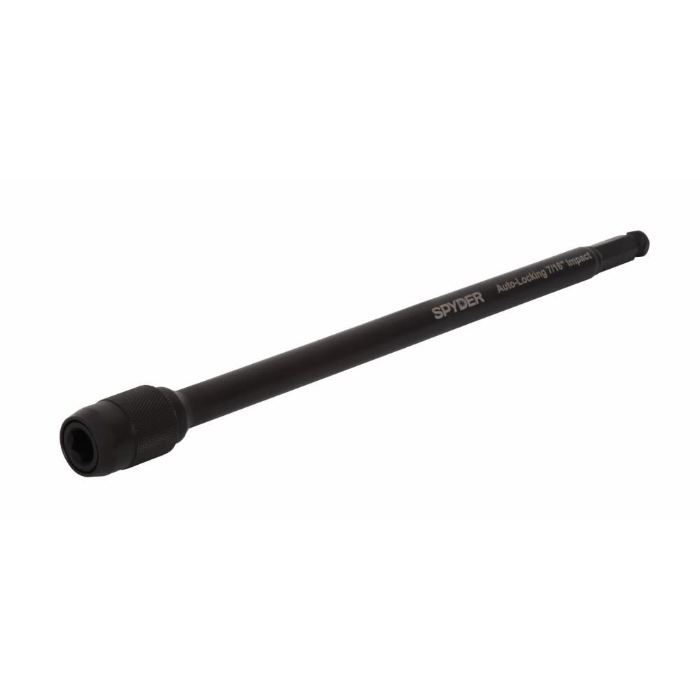 Spyder 7/16 Inch Hex Impact-Rated Bit Holder Extension, 12 Inch Length, large image number 1