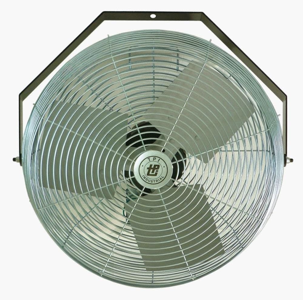 TPI Corporation 12In Industrial Mounted Workstation Fan 1/12 HP – U12TE