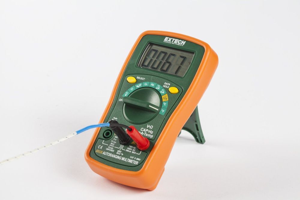Extech MN36 Autoranging Digital Mini Multimeter 600V, large image number 3