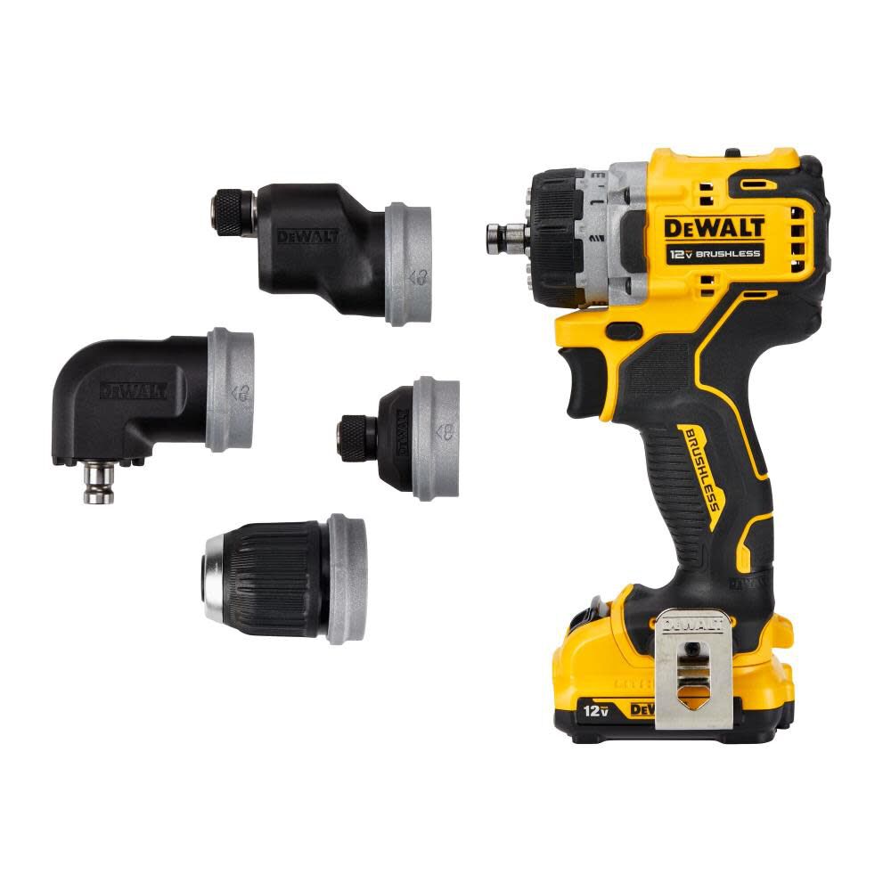 DEWALT XTREME 12V MAX 5 in 1 Drill Driver Brushless Cordless Kit DCD703F1 Acme Tools
