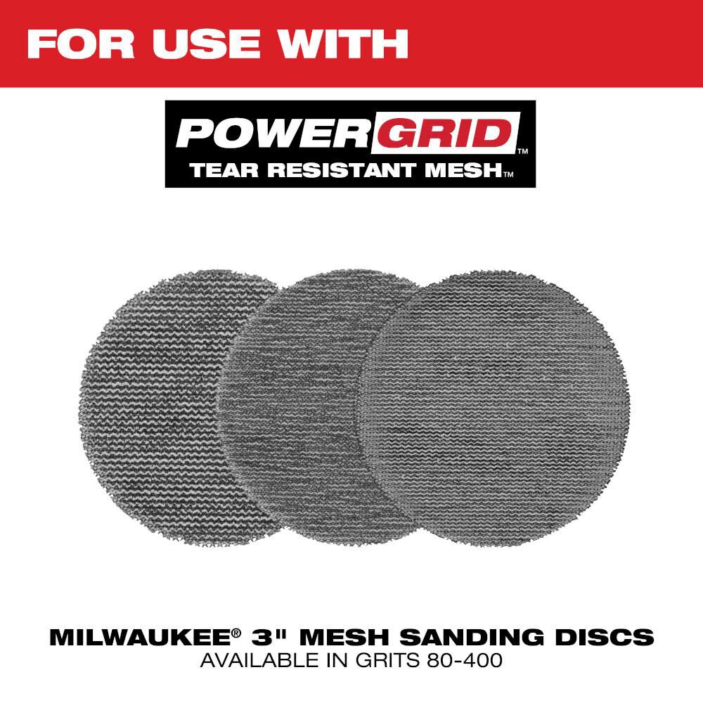 Milwaukee M12 FUEL 3 Inch Random Orbital Detail Sander Bare Tool 2535 20 Acme Tools